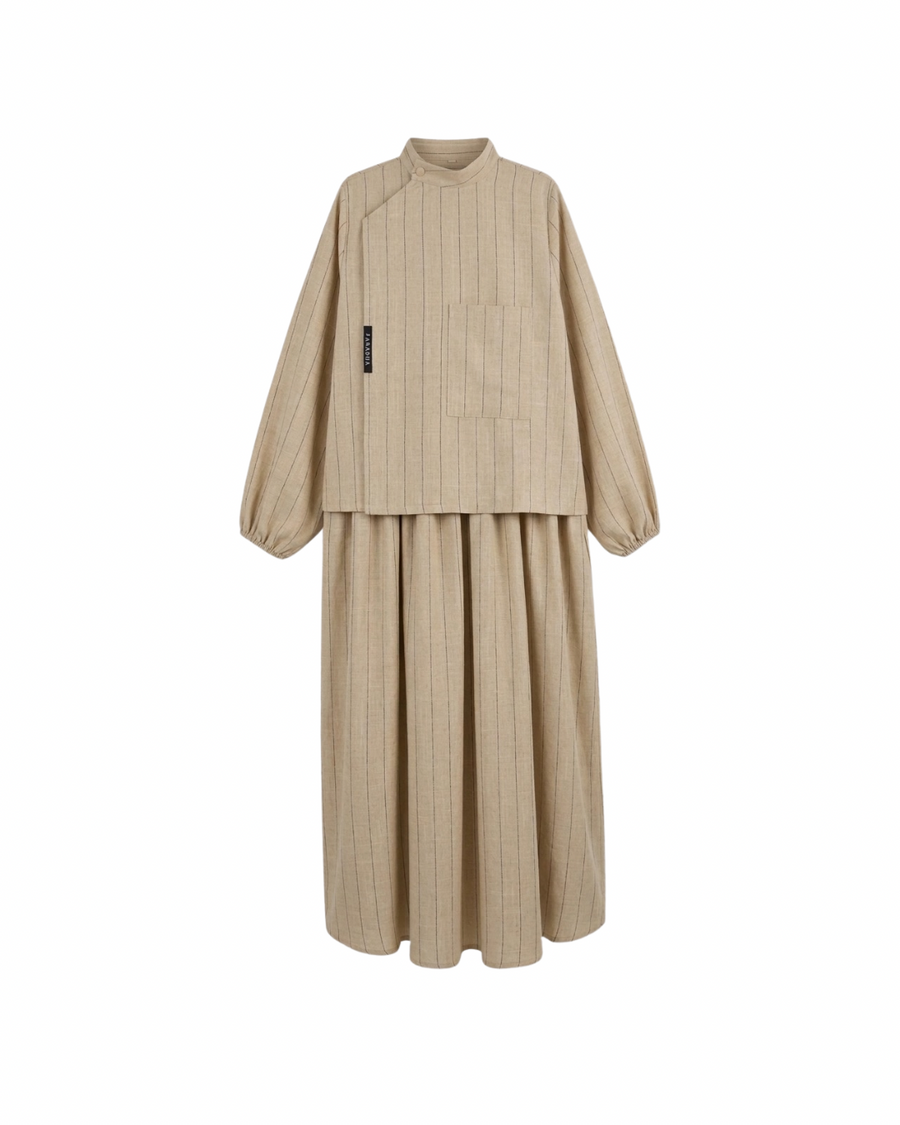 LINEN DUO SOEUR — Sand