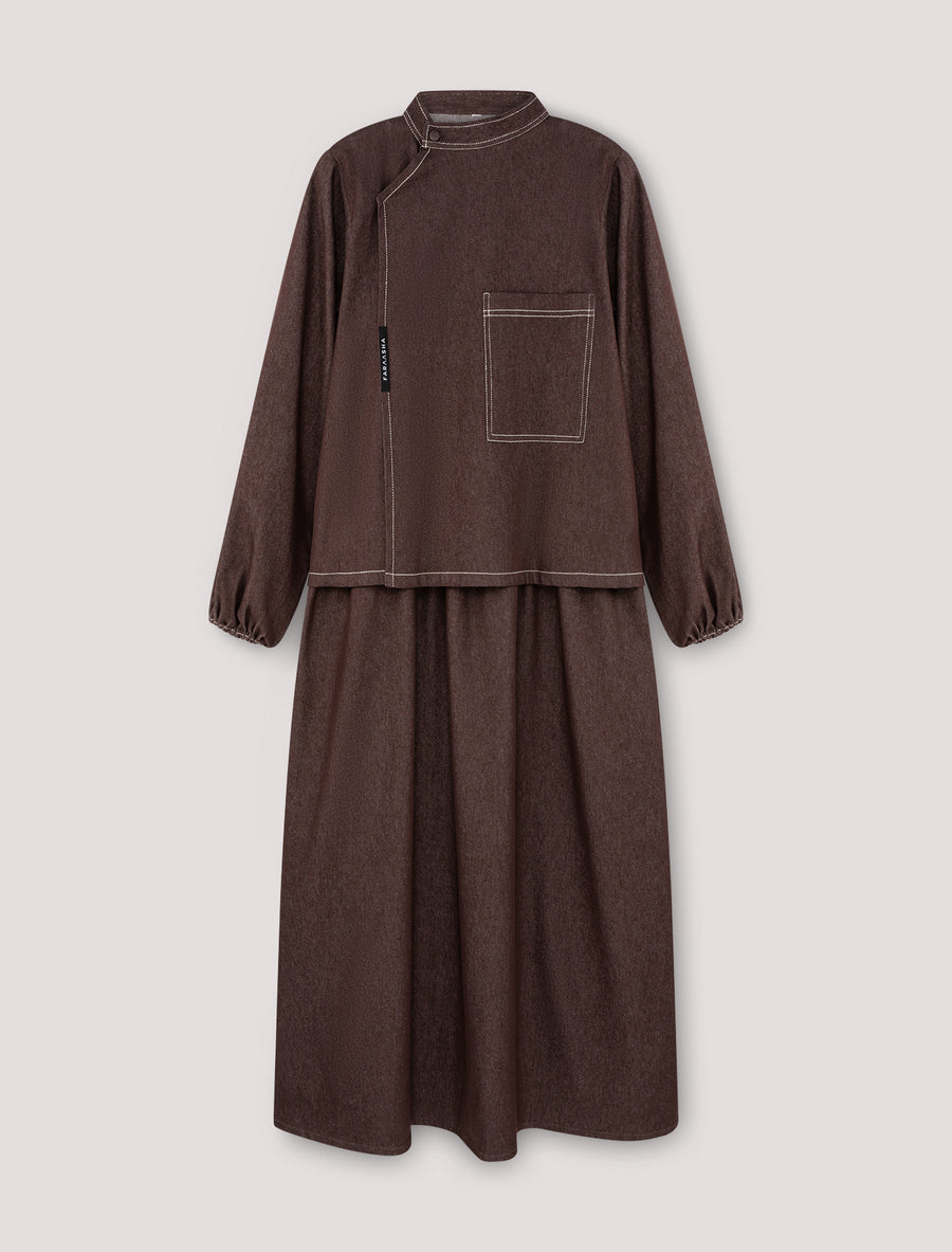 Denim Soeur — Marron