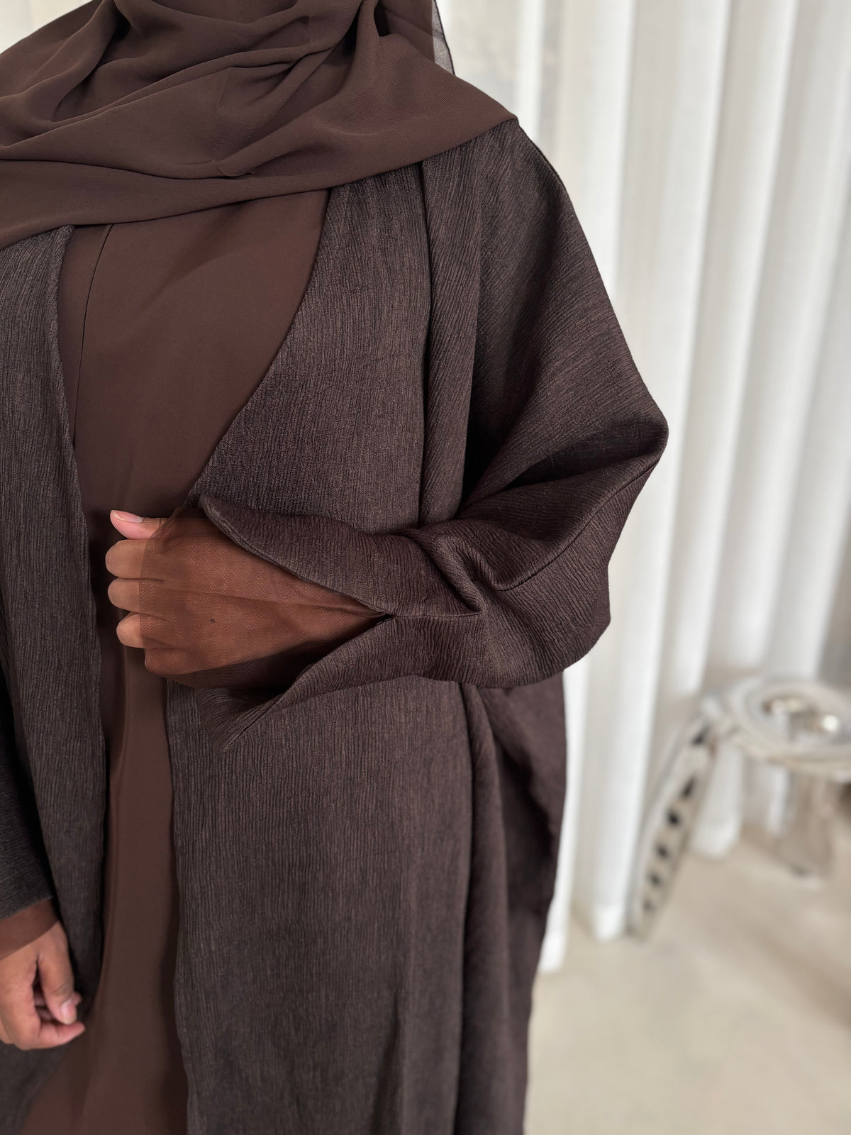 Pleated Abaya