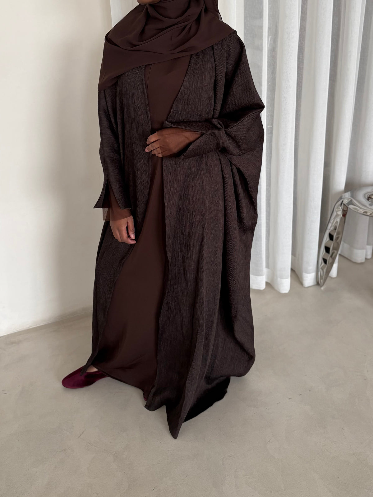 Pleated Abaya
