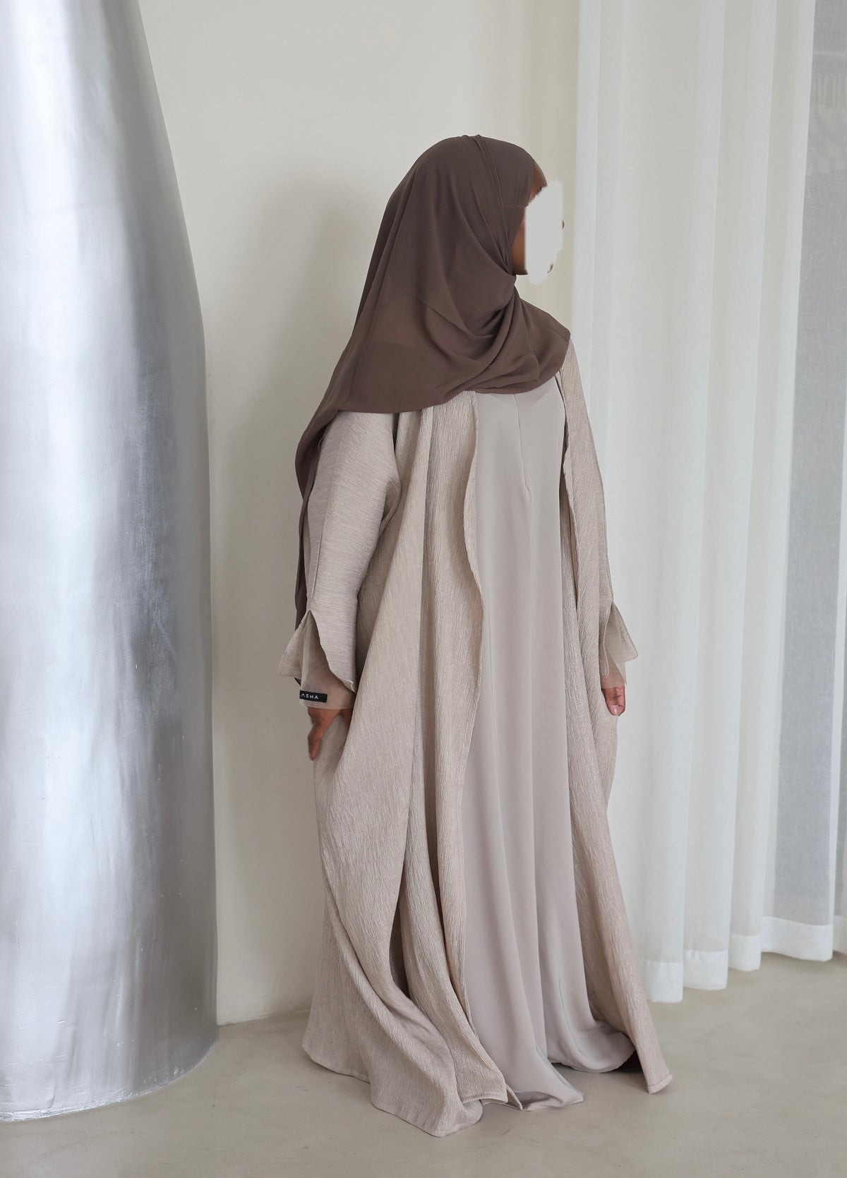 Pleated Abaya