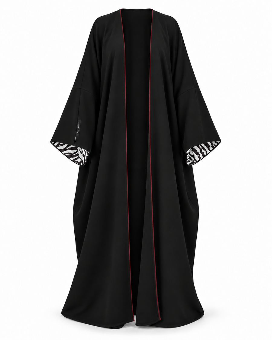 ABAYA TWIST — Black