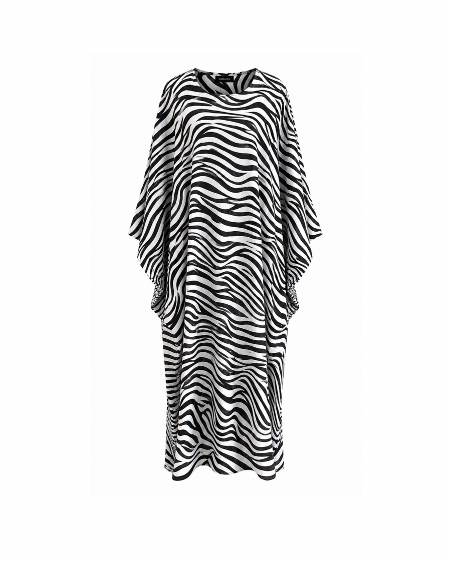 SAFARI DRESS — Imprimé Zèbre
