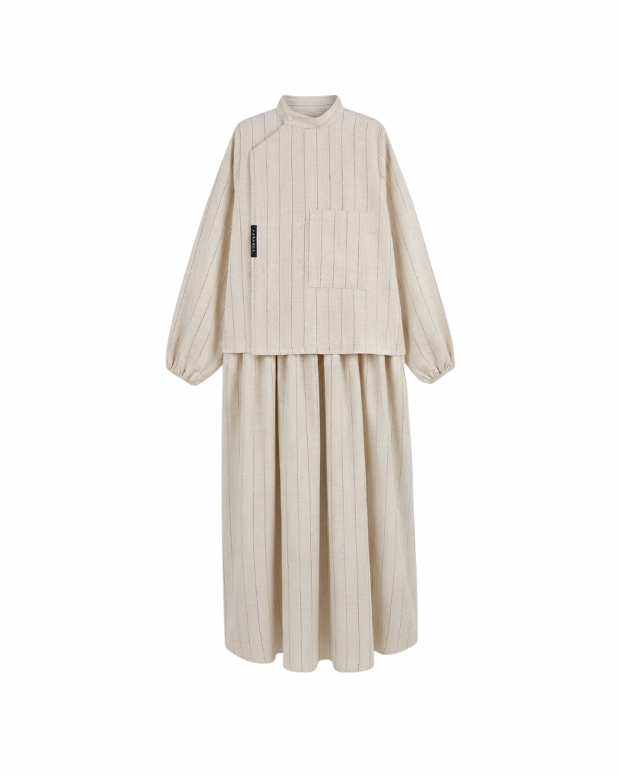 LINEN DUO SOEUR — Off white