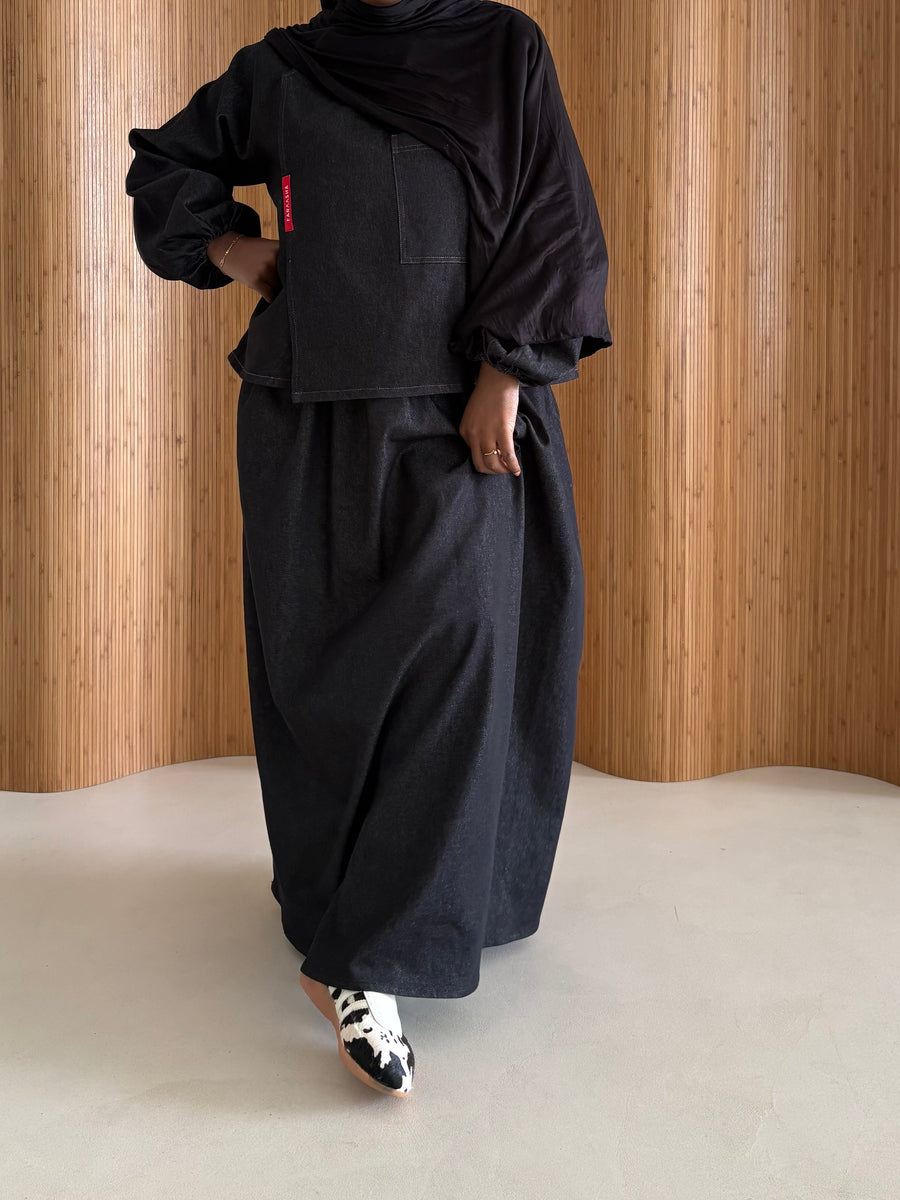 DENIM SOEUR — Black - Image 2