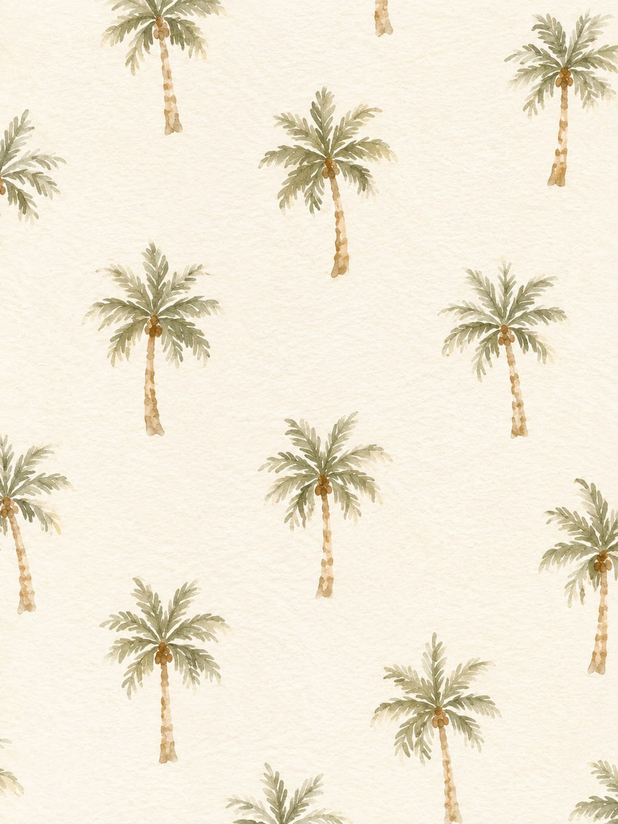 ALEEN EN ÉTÉ — Palm broderie